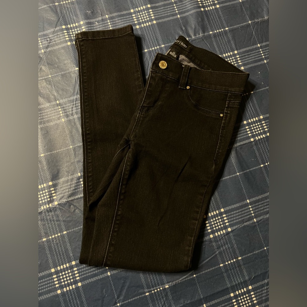 White House Black Market Jeans Black Skinny‎ Jegging Sz XS - Picture 4 of 8